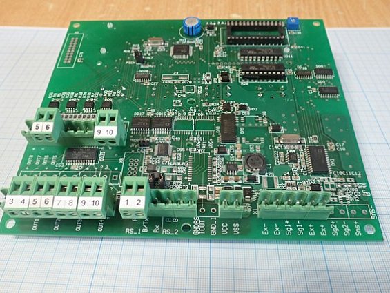 Плата контроллера СВЕДА СВ.310.02.22 ПВ-310 весового процессора бывшая в употреблении