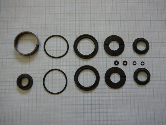 Ремкомплект пневмоцилиндра camozzi k02-40-32 набор уплотнений с манжетами поршня серия 40