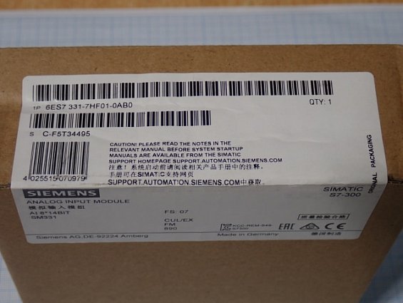 Модуль SIEMENS 6ES7 331-7HF01-0AB0