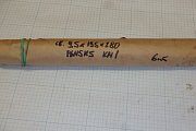 Сверло Ф9.5 d9.5 9.5х195х280 Р6М5К5 спиральное с коническим хвостовиком