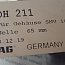 Уплотнение FAG DH211 Fur Gehause SNV-100 Welle 65mm GERMANY