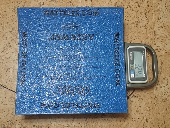 Антивибрационный коврик WATTELEZ GRIPSOL BLEU 500х500х11mm самоуплотняющийся