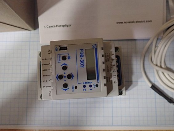 Реле времени НОВАТЕК-Электро РЭВ-302 ~90/420В 50/60Гц 3Вт 16А класс II IP20