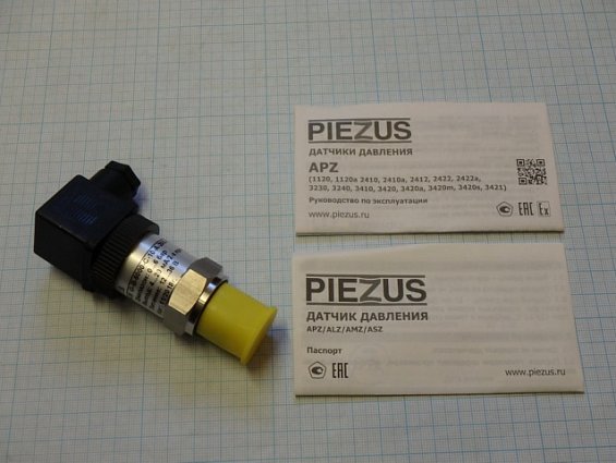 Преобразователь избыточного давления piezus apz-3420-G-b-6000-C-10-A-205-F-00 6bar 0.25%