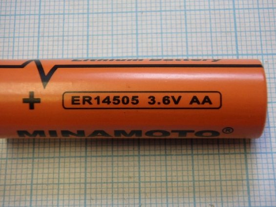 Элемент питания Minamoto er14505 3.6V AA Lithium Battery