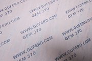 Паронит безасбестовый GUFERO gfm370 цвет красный толщина 5мм 5х1500х1500мм