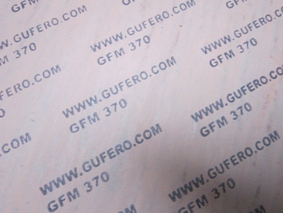 Паронит безасбестовый GUFERO gfm370 цвет красный толщина 5мм 5х1500х1500мм
