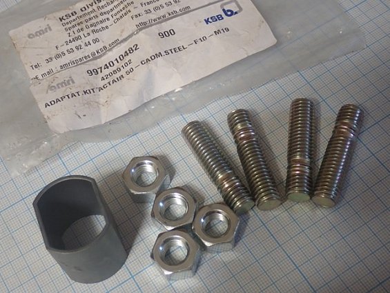 Переходник KSB Amri 9974010482 ADAPTAT.KIT ACTAIR 50-CADM.STEEL-F10-M19