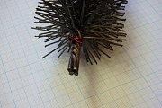 Щетка-ерш стальной Д69х100х160х3.0х1.0мм D69х100х160х3.0х1.0mm диаметр-Ф69мм длина ворса-100мм длина