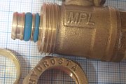 Кран шаровый HYDROSTA MPL 1/2" 16-МЕТАПОЛ Х НАРУЖНАЯ РЕЗЬБА РУЧКА