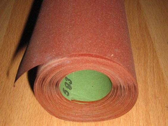 Шкурка шлифовальная на бумажной основе водостойкая бобина KK10CW зернистость P600 M28