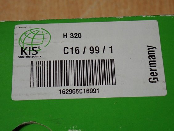Втулка KIS H320 C16/99/1 GERMANY
