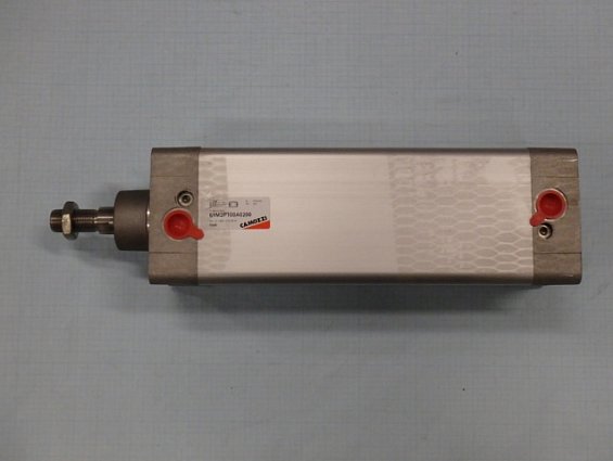 Пневмоцилиндр CAMOZZI 61M2P100A0200 давление Pmax=10bar диаметр поршня штока Ф100мм