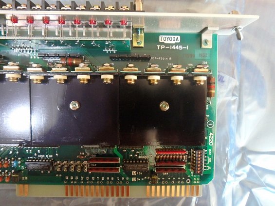 Модуль вывода model toyopuc-L code-4220 L-0(61)-card tp-I445-I output toyoda machine works