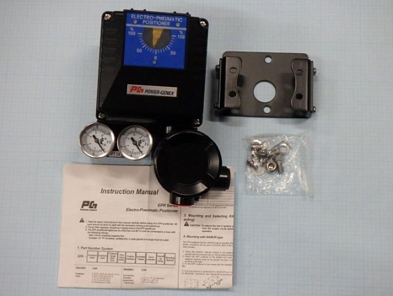Электропневмопозиционер Power-Genex epr-wn2sl4ntr ELECTRO-PNEUMATIC POSITIONER 4-20mA DC 1.4-7bar IP