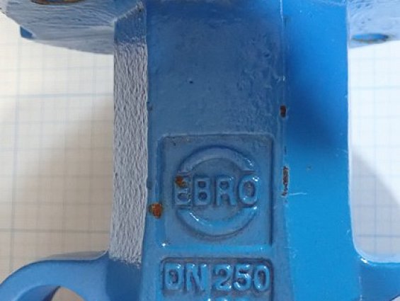 Затвор химический EBRO ARMATUREN T211-A DN250 PN10 -20/+200C Disk-PTFE Liner-PTFE/S