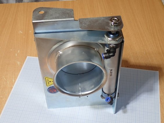 Пневматический демпфер сдвижной Formula Air ADPD Ф100mm типа-AADA000169 P17/2519 PALAMATIC флажок