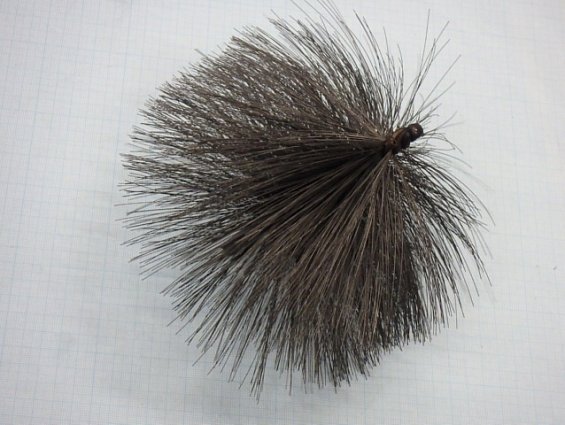 Щетка-ерш стальной Д200х100х165х4.0х0.30мм D200х100х165х4.0х0.30mm диаметр-Ф200мм