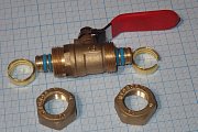 Кран шаровый HYDROSTA MPL 1/2" 16-МЕТАПОЛ Х 16-МЕТАПОЛ РУЧКА
