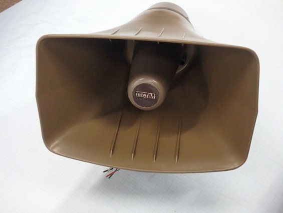 Громкоговоритель рупорный interM HS-40RT 40W 100V 8 Ом 125 дБ 380....6500Гц IP65 пластик