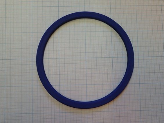 Манжета гидравлическая 160х180х10мм 160-180-10 PU-UNS yjm полиуретановая