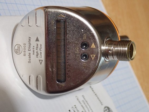 Датчик потока ifm SI5002 SID10ADBFPKG/US IP67 19...36VDC 2х250mA SCP Made in Germany
