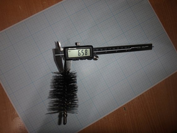 Щетка-ерш стальной Д50х75х120х3.0х0.30мм D50х75х120х3.0х0.30mm диаметр-Ф50мм длина ворса-75мм