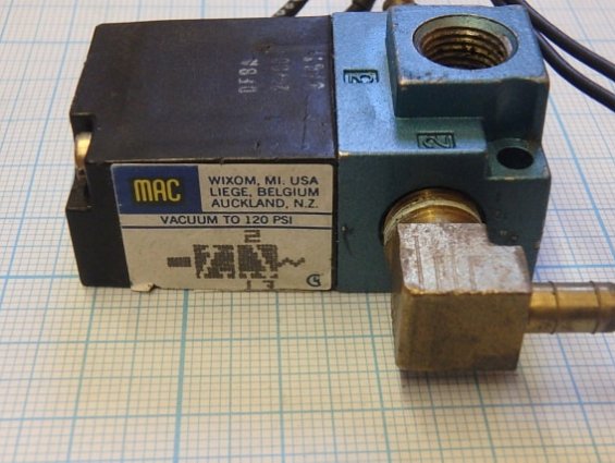Клапан электромагнитный 35A-AAA-DFBA-1BA 24VDC 1,8 WATTS MAC VALVES INC USA