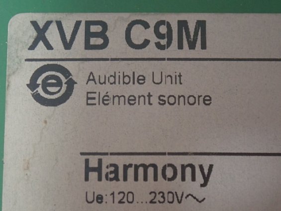 Сигнализатор звуковой СИРЕНА Schneider Electric Harmony Ф70mm XVBC9M 120...230V 084597 IP66