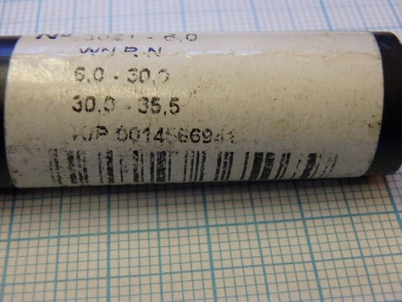 Фреза guhring fire-vhm schaftfra №3021-6.0 6.0-30.0 r-n 30.0-35.5 k/p fire guehring 66941