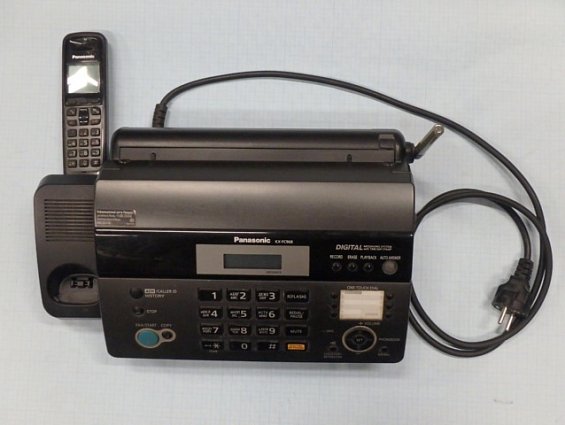 Факсимильный Аппарат Panasonic KX-FC968RU 220-240В 50/60Гц 1.2А Сделано в Малазии БЫВШИЙ В УПОТРЕБЛЕ