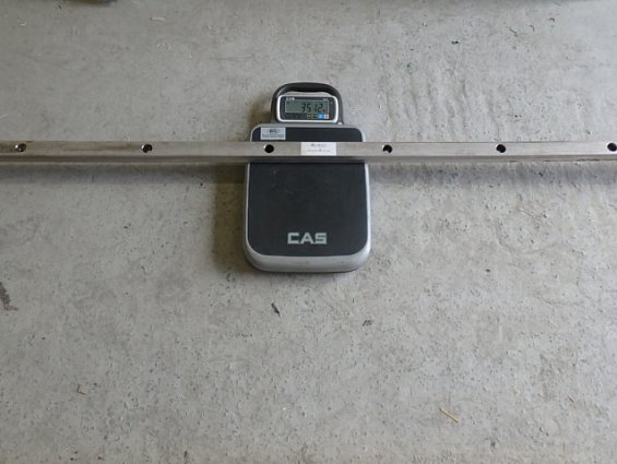 Штанга-пластина BABBINI PB32FS POS.3 UPPER CENTRAL ВЕРХНЯЯ ЦЕНТРАЛЬНАЯ из нержавеющей стали AISI 304