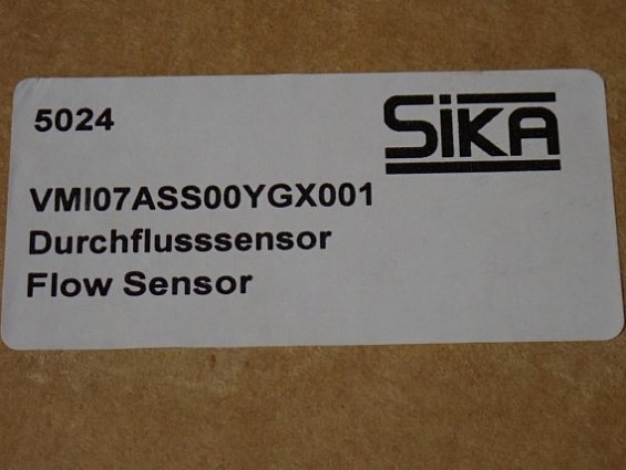 Датчик потока Sika BMA00548162 VMI07ASS00YGX100 VMI07ASS00YGX001 магнитно-индуктивный
