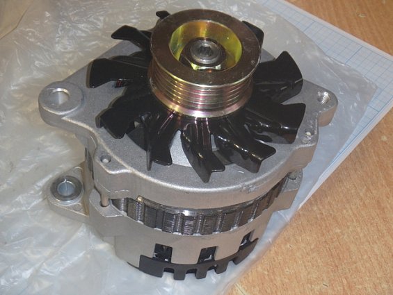 Генератор k1019671-NEW D167411 ALTERNATOR BRAND NEW 80А made in USA с шкивом и вентилятором