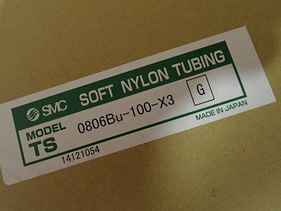 Трубка пневматическая SMC Ф8х6mm TS0806BU-100-X3 SOFT NYLON TUBING tu0806 8х6