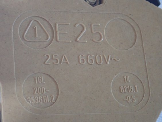 Ролико-рычажный выключатель ESD E25 25A 660V switch element контакт силовой управления крана РДК-250
