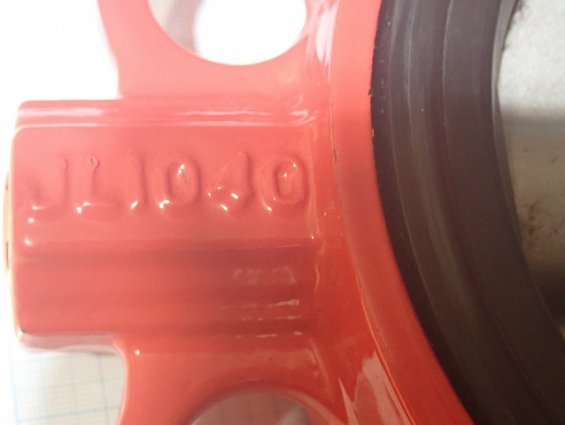Затвор DN125 EPDM PN16 CF8 поворотный дисковый с ручкой НЕЙТРАЛЬНЫЙ БРЕНД
