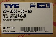 Фара передняя левая mitsubishi canter 94-03 tg-214-1131L-LD tyc для автомобиля MITSUBISHI CANTER