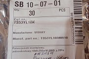 Резистор подстроечный TS53YL103MR10 TS53YL10k 10кОм 250мВт SMD 20%