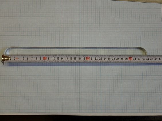 Стекло СССР №9 340х34х17мм ТЗ-340-34-16 Ру160 ГОСТ1663-81 ТУ21-02931-67-32-92 водоуказательное Дюрен