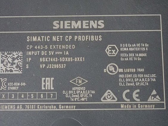 Модуль SIEMENS 6GK7443-5DX05-0XE1 бывший в употреблении почти новый