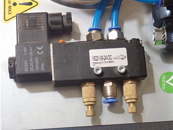 Пневматический демпфер сдвижной Formula Air ADPD Ф100mm типа-AADA000169 24VDC P17/2518 PALAMATIC