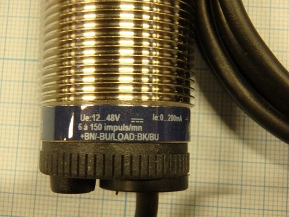 Датчик индуктивный цилиндр XSAV11373 SHE NC PNP 12...48V 200mA Telemecanique ФРАНЦИЯ