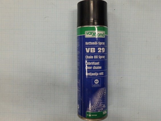 Спрей-масло для цепей ITW Varybond VB29 500ml 500мл 129171VAR превосходно подходит для автомобильной