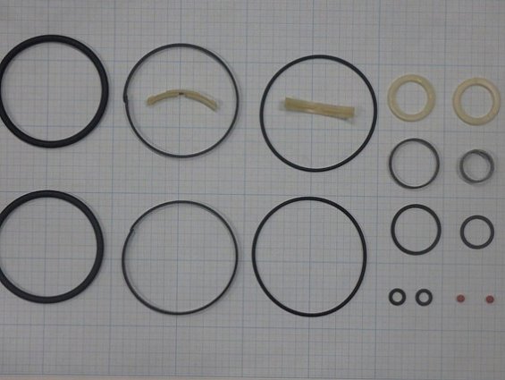 Ремкомплект пневмопривода air torque at251U pt250 251USPK complete spare part kit for