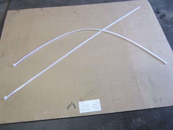 Стяжка кабельная хомут нейлоновый белый 9х1020мм СТ11-9-1020 100шт в упаковке