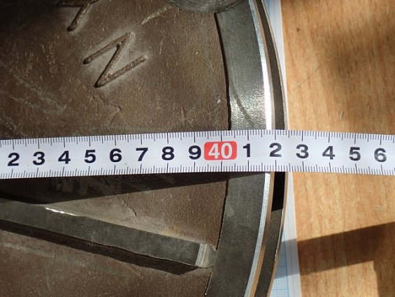 Колесо рабочее IH150-125-400 насоса камерного фильтр-пресса XAZG200/1500
