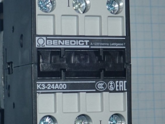 Контактор BENEDICT K3-24A00 24A