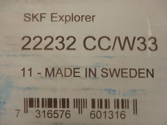 Подшипник SKF 22232СС/W33 Explorer 11-MADE IN SWEDEN