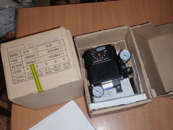 Позиционер пневматический Yt-1200RD531S0 AIR CONNECTION (N)PT-1/4 SUPPLY PRESSURE